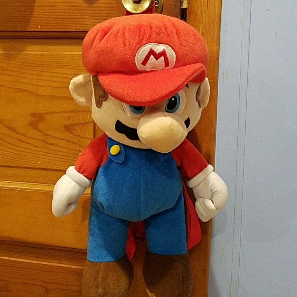 Super Mario plush backpack